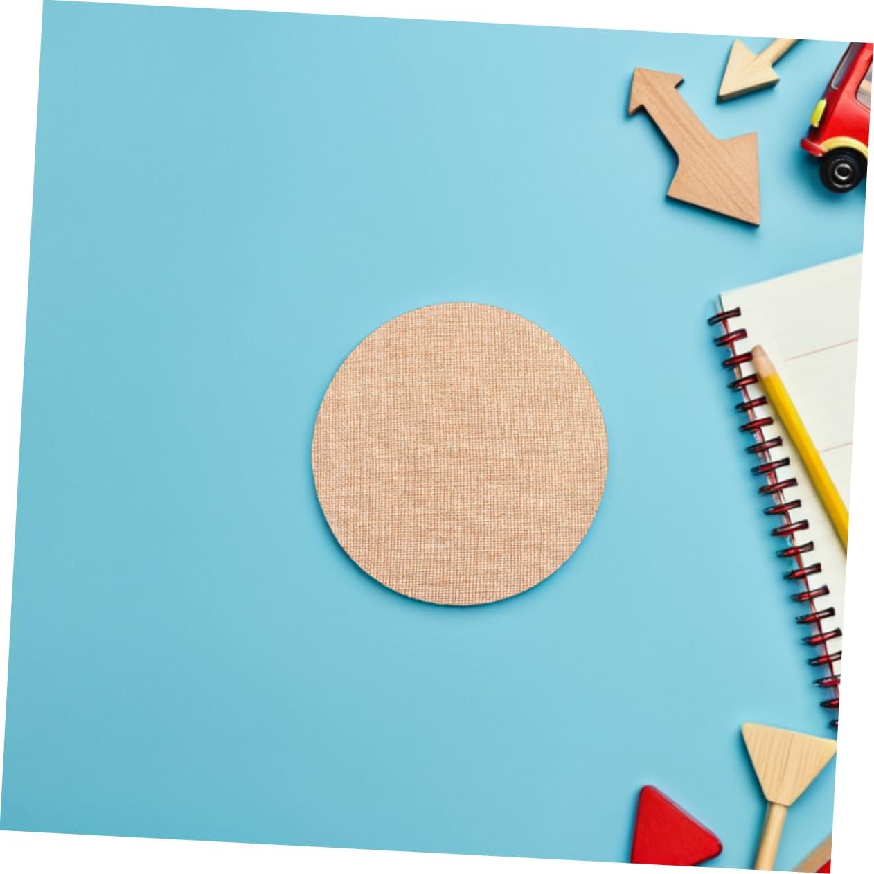 TEHAUX 4pcs -dazzling Round Ceiling Light Diffuser Covers for Childrens Eye Fabric Lamp Shades for Soft Lighting Nurseries and Playrooms