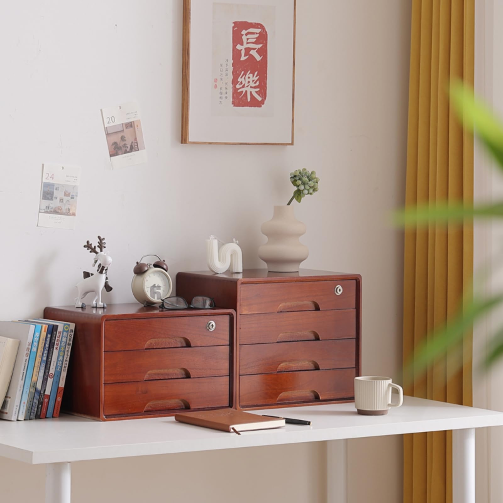 ☆サイズ変更可能☆B5木製14段書類棚②/無垢材 収納 カントリー