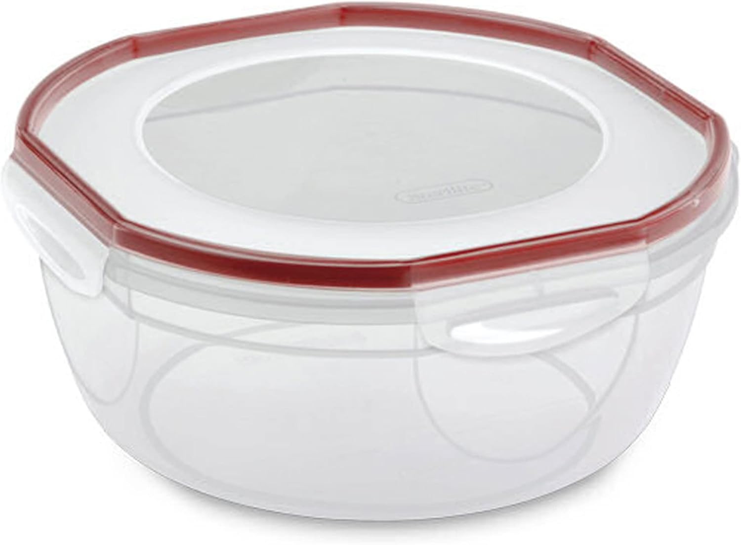 Sterilite Rocket Red Ultra Seal Latching Bowl, 4.7 Quart - Thumbnail 2