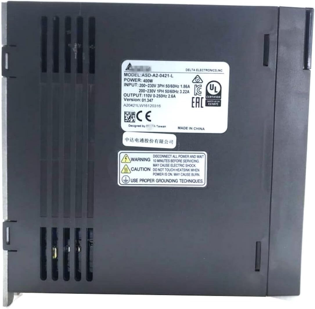 Servoaccionamiento de CA ASD-A2-0421-L de alta precisión y control de movimiento de 400 W