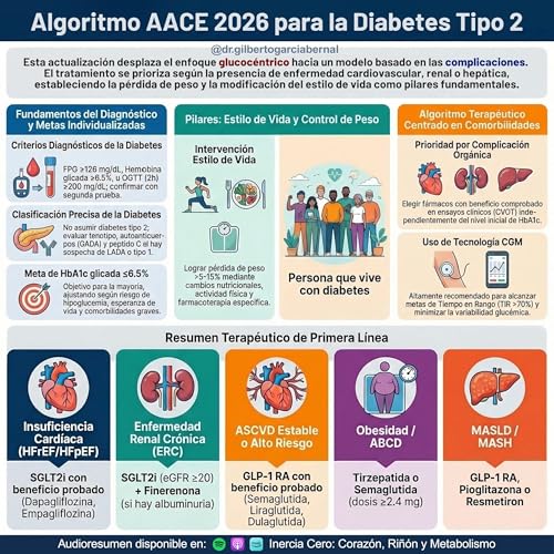 Algoritmo AACE 2026 para la Diabetes tipo 2