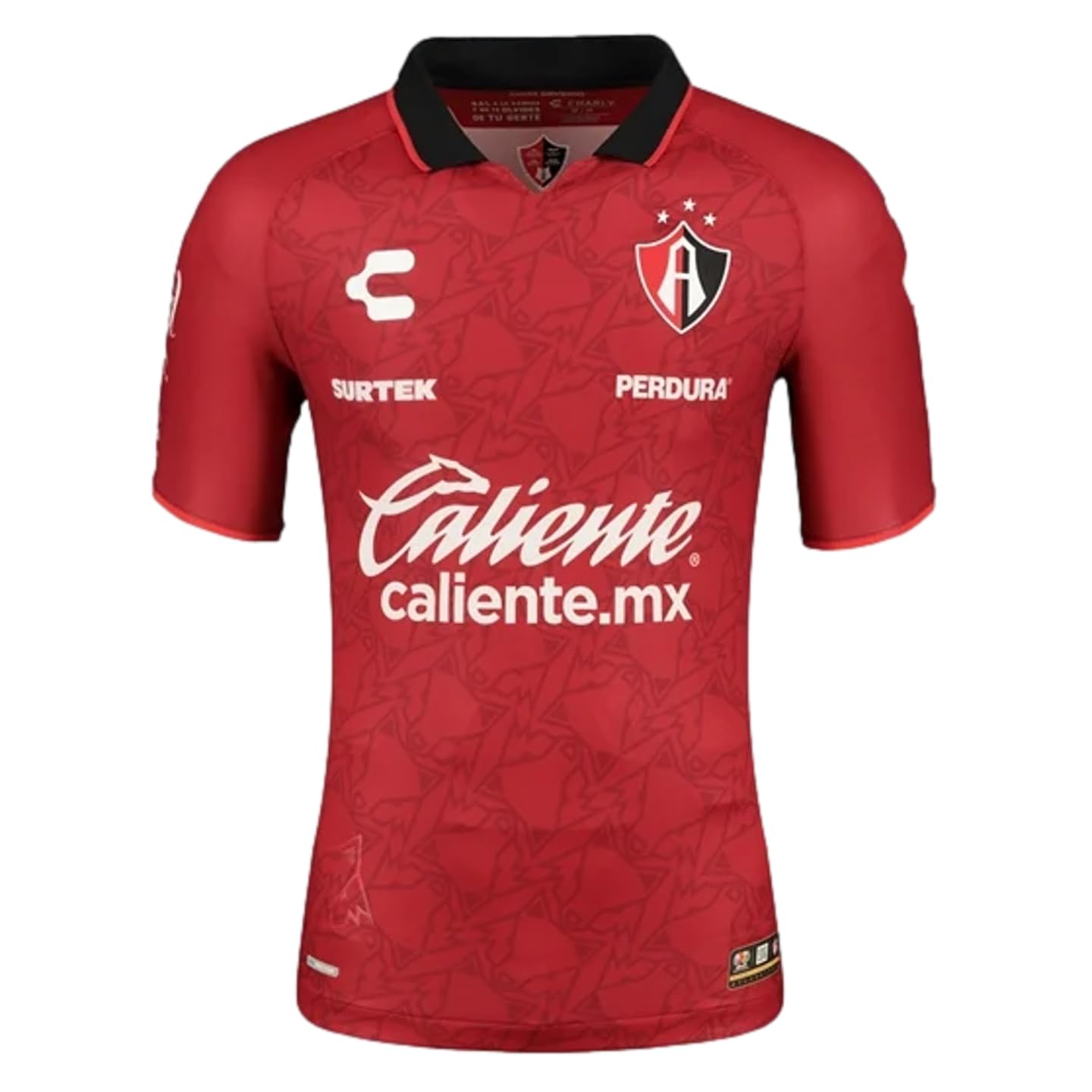 Charly Men's Atlas 23/24 Home & Away Jerseys - Stylish Design, Unique Details, High Performance (as1, Alpha, s, Regular, Regular, Away - Red)