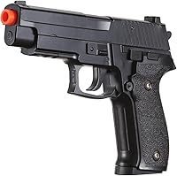 Vista 3 de G26 Airsoft Metal P226 Spring Airsoft Pistola Negra