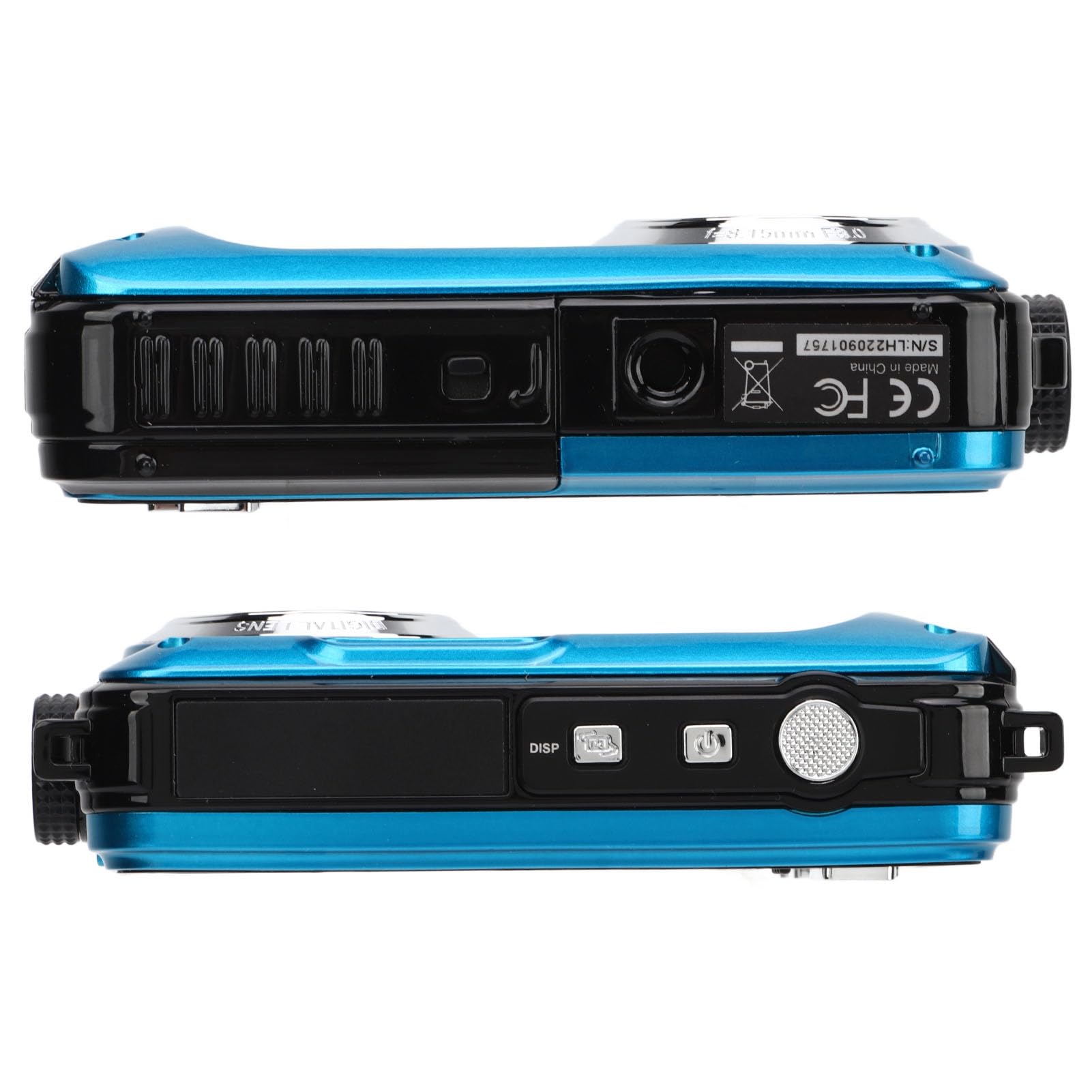 Fotocamera Subacquea, 1080P 30MP con Display LCD Fotocamera Digitale Impermeabile per Campeggio Snorkeling