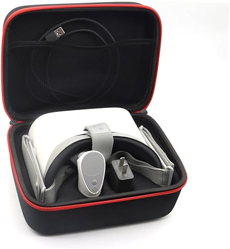 Miniatura 2 de Hemoton 2 unids gafas estuche de transporte duro Vr gafas a prueba de golpes ir accesorios ir llevar caso ir llevar caso cajas organizadoras Vr