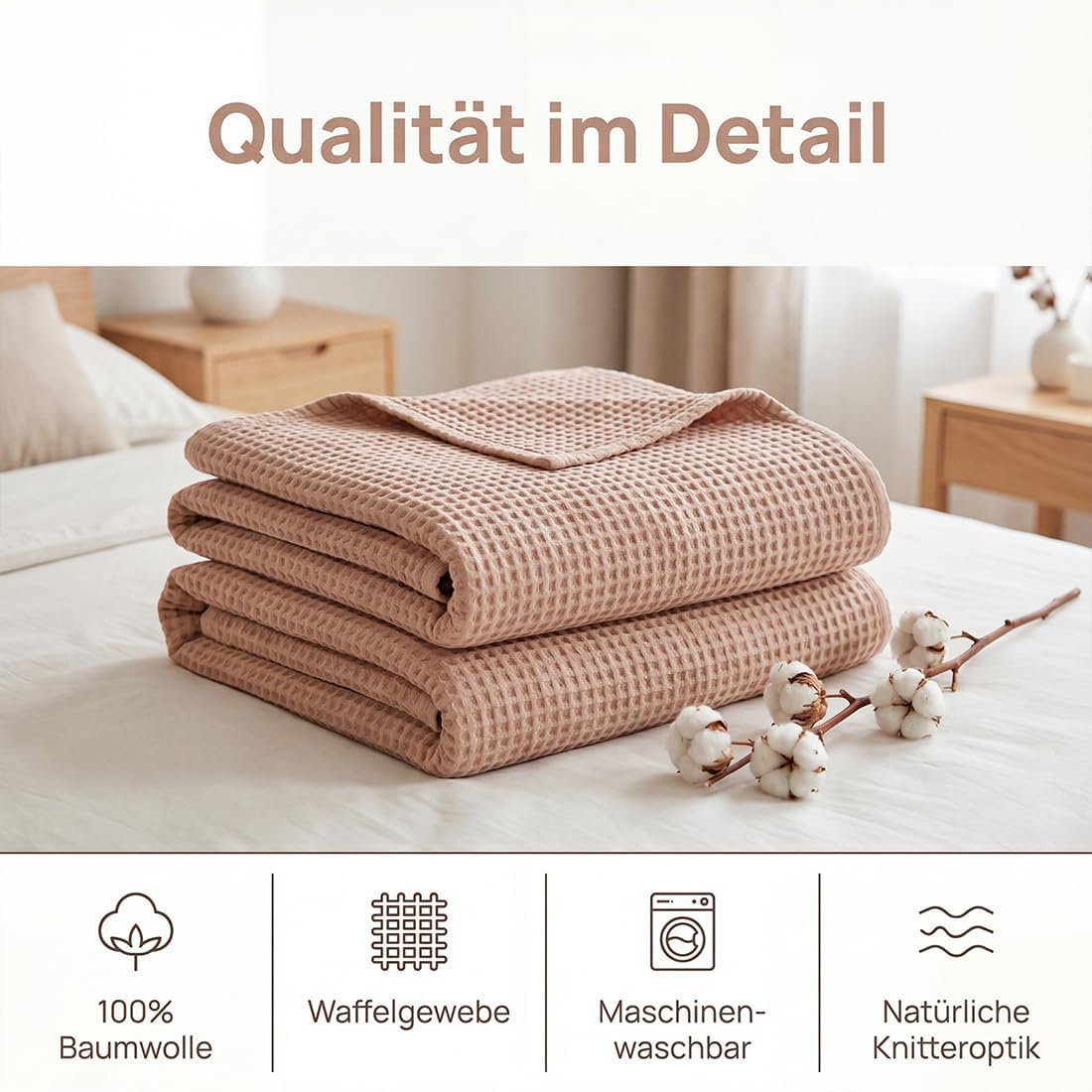 Sanfte Musselindecke 150x200 cm aus 100% Baumwolle, Leichte Musselin Decke Erwachsene für Sommer - Atmungsaktive Kuscheldecke & Tagesdecke für Sofa, Couch und Bett (Frisches Grün,150×200 cm)