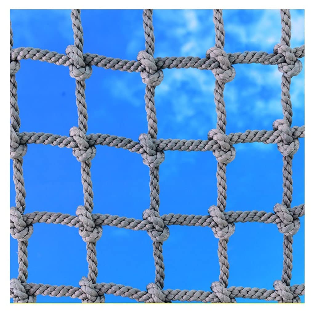 GJMSSMY Kids Climbing Net 10mm Diameter Durable Outdoor Carrying Net for Hammocks Swings Playgrounds & Ropes (3x3m) - Safe & Sturdy for Children