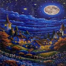 5D Yap an Boncuk Mozaik Tablo 30 * 40 cm L4