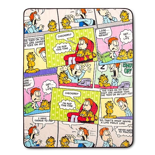 Couverture Sherpa Garfield, le cadeau idéal pour les fans de BD - 2