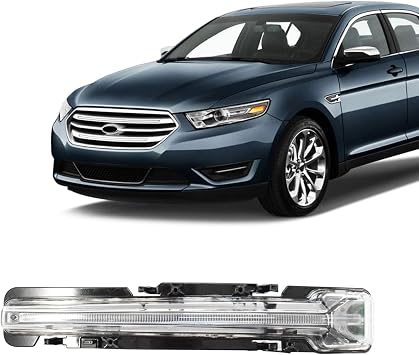 LED Park Signal Marker Light Assembly Compatible with 2010-2019 Ford Taurus Left Driver Side AG1Z13200B FO2520187