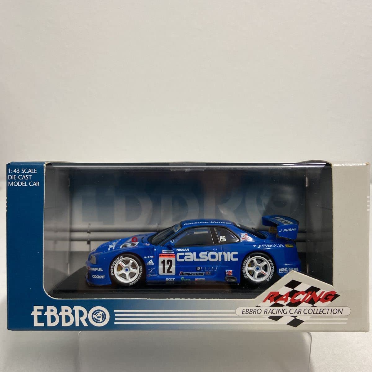 Amazon | EBBRO 1/43 CALSONIC SKYLINE JGTC 2001年 High Down Force
