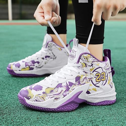Aiscahent Kids Basketball Shoes thumb #3