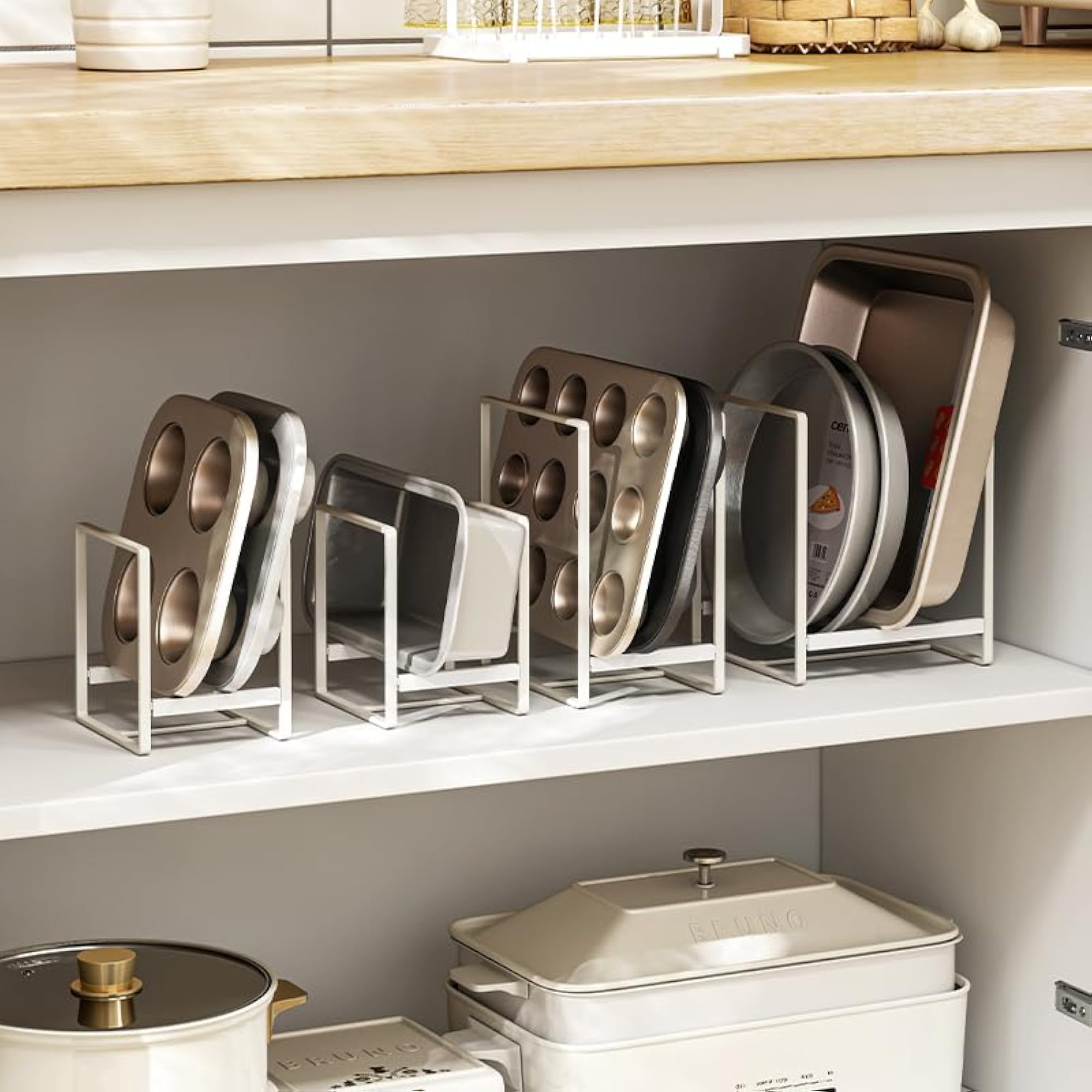 Plate Rack | Kitchen Crockery Organizer | Vertical Plate Holder