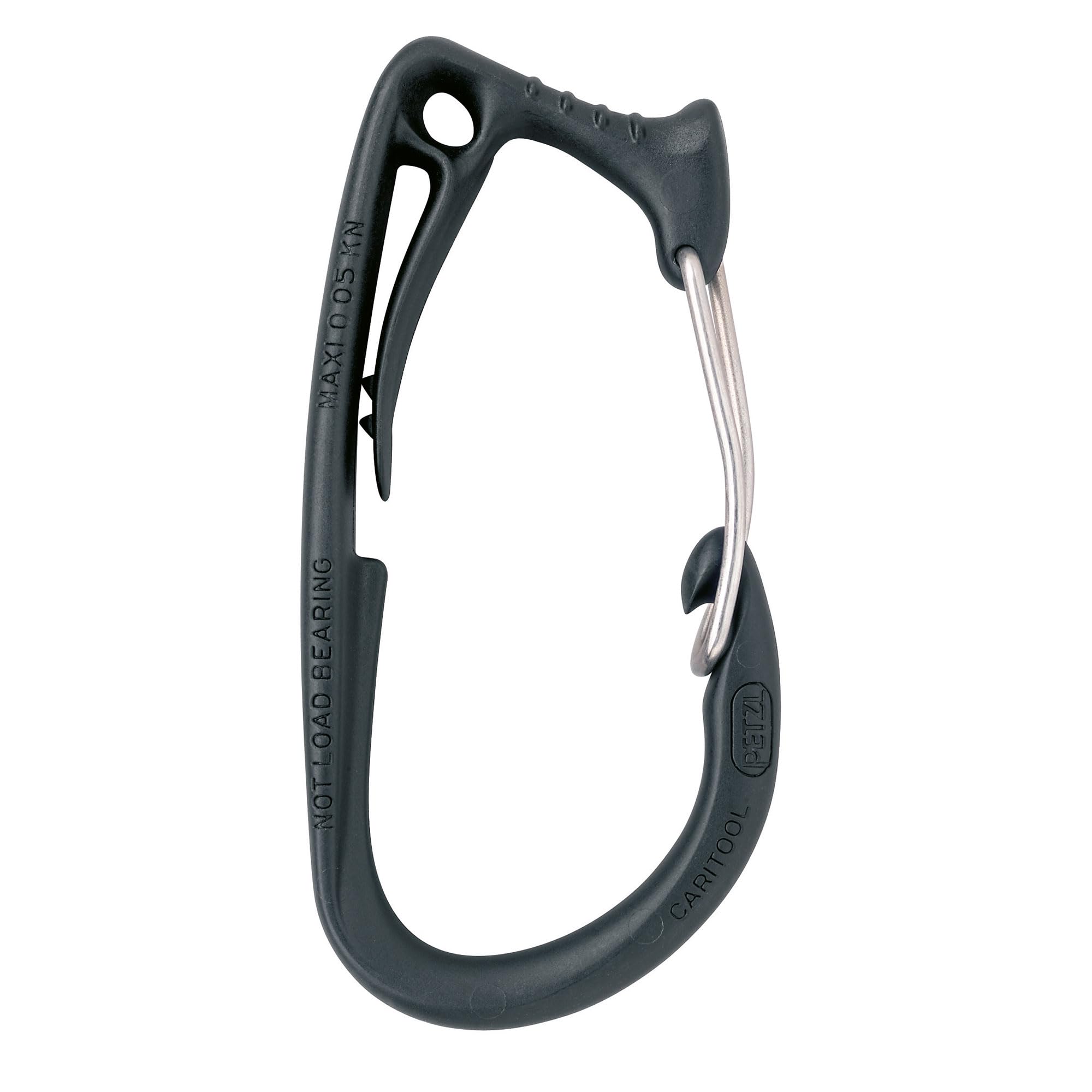 PETZL - Porte-Outils pour Harnais CARITOOL - Unisex, Noir, Taille Unique