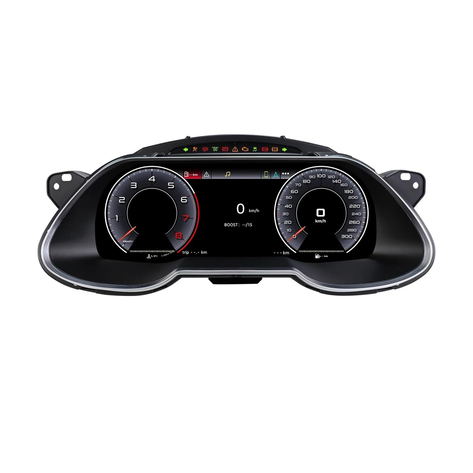 Panel de tablero LCD de 12,3 pulgadas para Audi A4 2013-2016 con pantalla digital 6