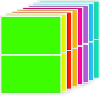 Large 4"x6" Moving Labels,160 PCS 8 Colors Packing Labels for Moving