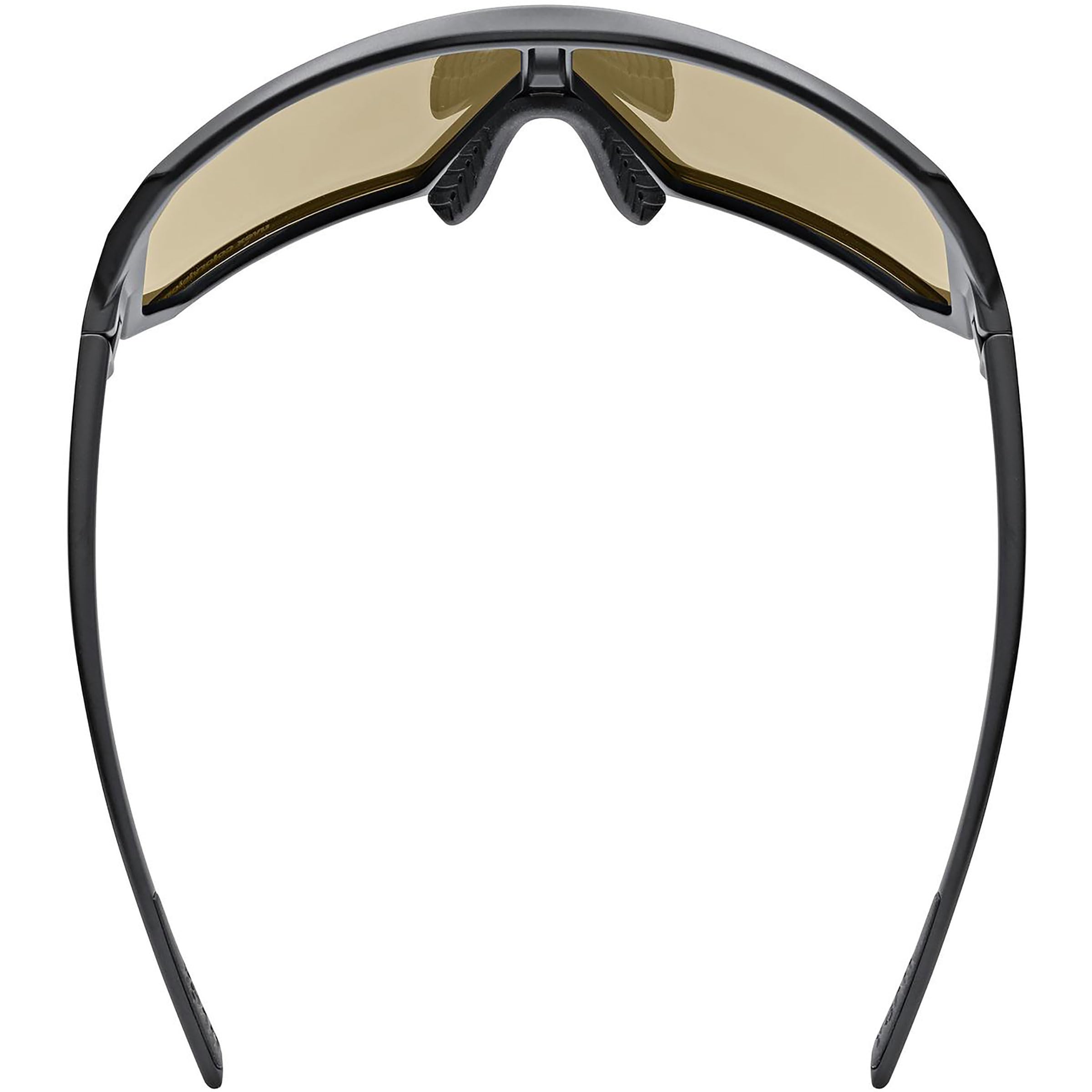 uvex Unisex Sportstyle 237 CV Sportbrille, black matt-mirror blue, OneSize