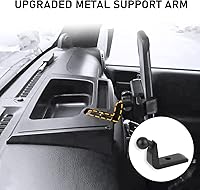 Vista 2 de Kaishengyuan Upgraded Phone Mount for 2011-2017 Jeep Wrangler JK JKU, Multi-Mount Phone Holder Dash Tray Storage Box System Kit with Extension Arm