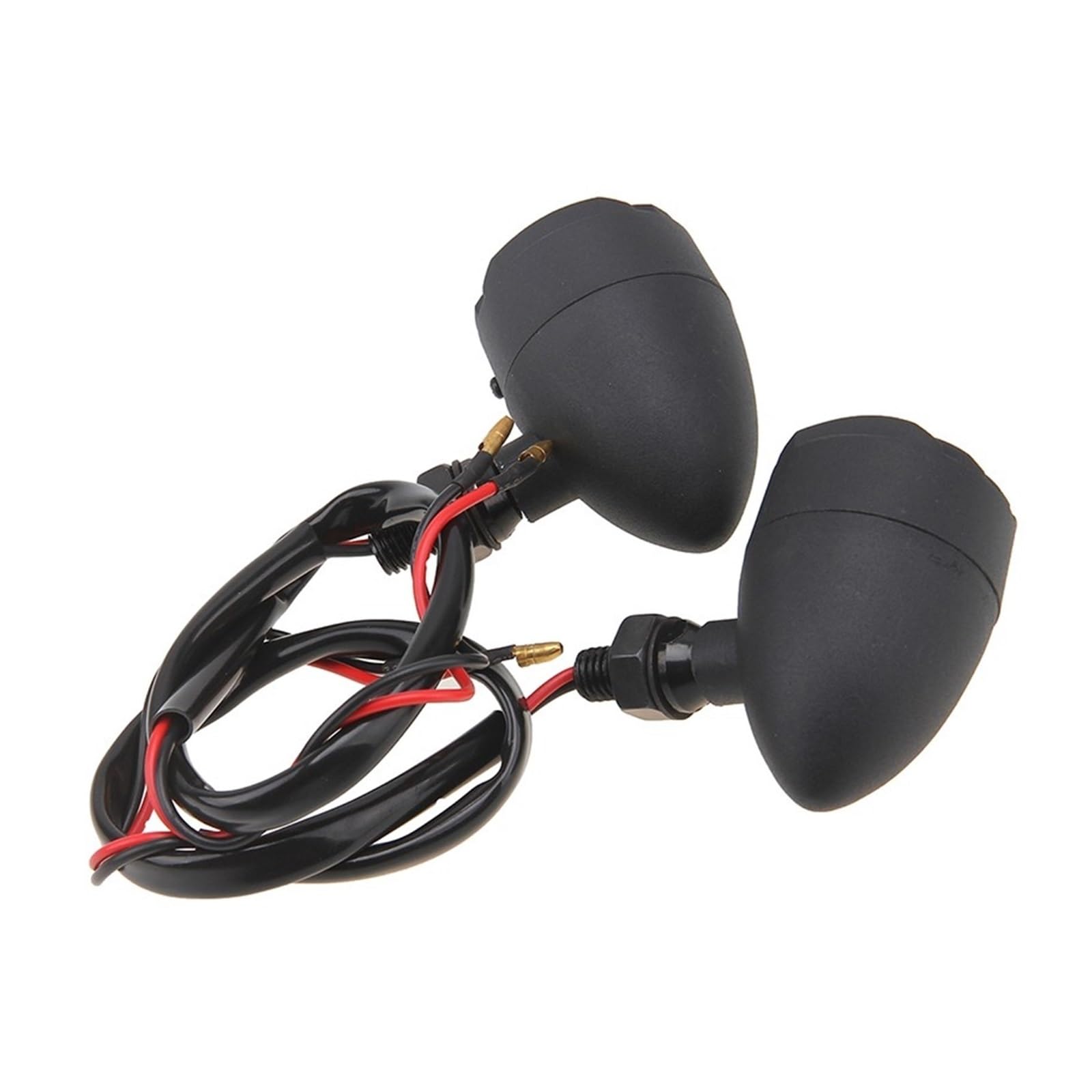 Genérico Intermitentes motos Intermitentes motos Indicador Vintage motocicleta para giro para luz de señal LED parada para lámparas de señal Universal todas las motocicletas