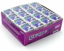 Chiclete Japonês Gum Uva Caixa com 48Un Marukawa