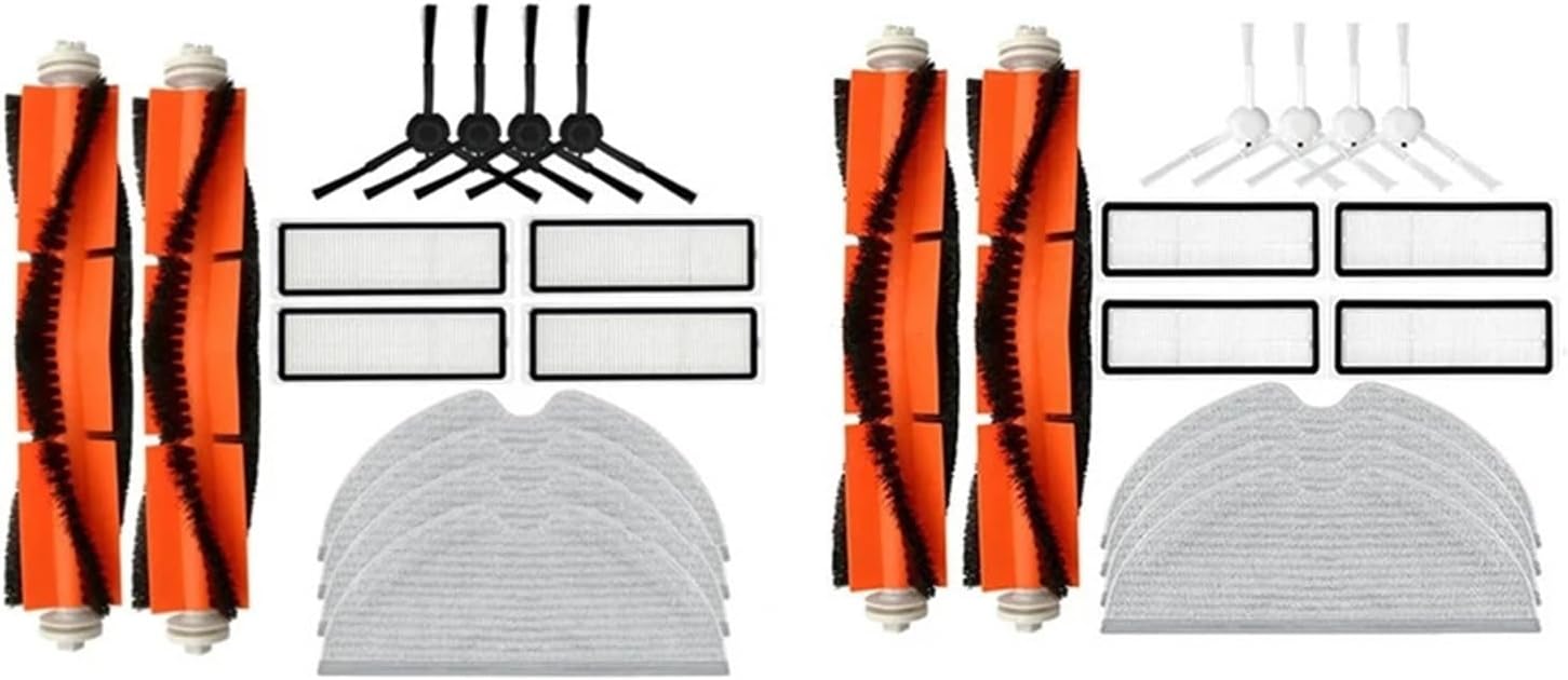 mop pads, Compatible For Mova L600 Z500 RLS4/ D9 Max / L10 Pro Main Side Brush Hepa Filter Mop Rag Replacement Parts Accessories,for cleaner accessory(As Shown B)