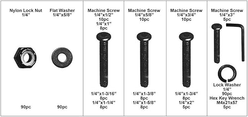 Miniatura 2 de SWORDFISH Surtido de tornillos de máquina 32171-363pc