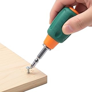 家庭修理用 コンパクト マイクロ ドライバー - 磁石式 先端 手のひら サイズ 精密工具 | 家庭用精密ドライバー,モデルメーカー ホームオーナー 家具組み立て 家電メンテナンス クラフト用