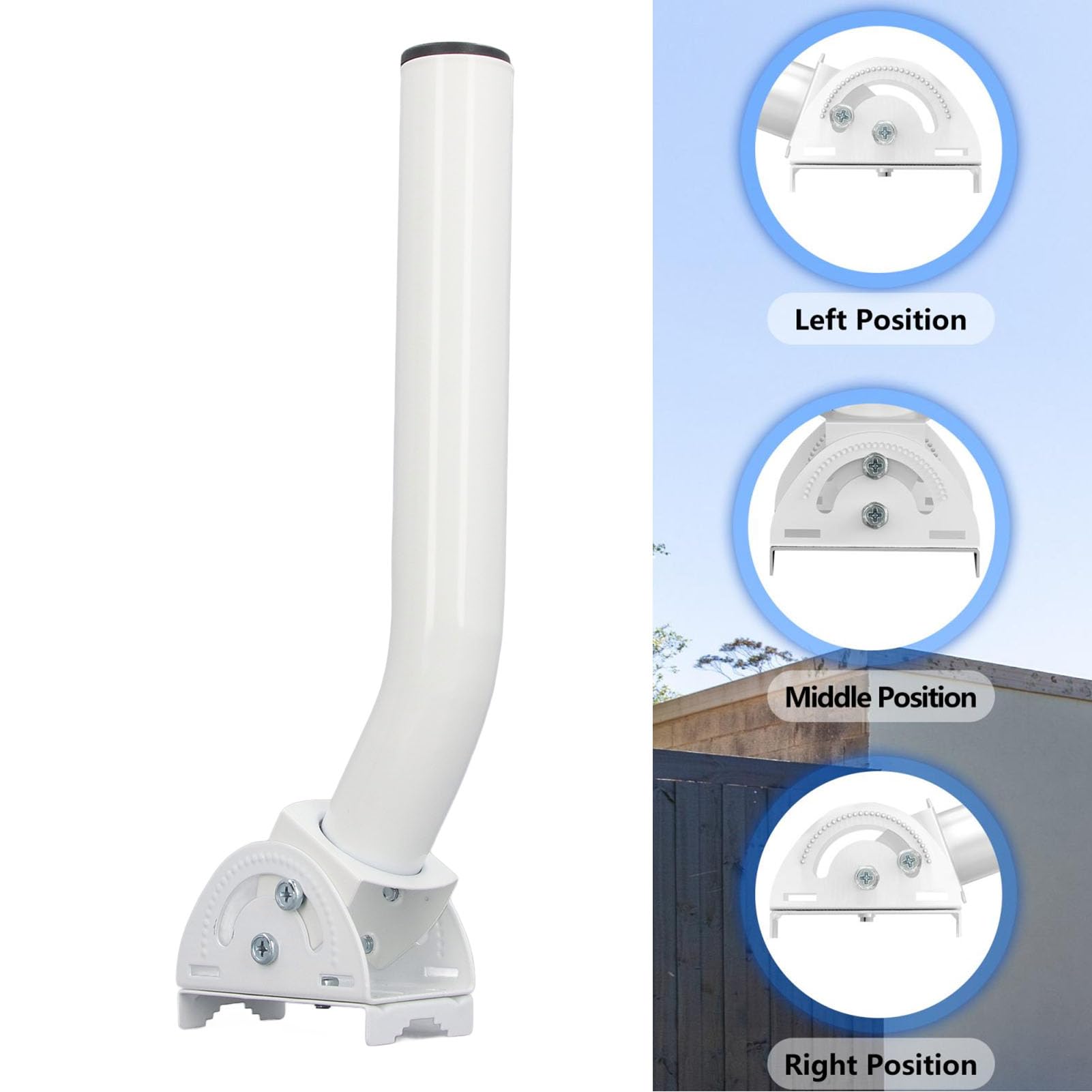 Support Starlink, Support Mural Starlink Pour Antenne Parabolique Rectangulaire V2 Kit Internet Starlink Kit De Sur Poteau En J Dantenne Satellite Starlink 90245779