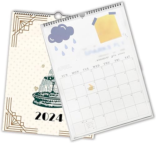 Miniatura 1 de Calendario de pared 2024 Roaring Twenties, calendario de pared, enero de 2024 a diciembre de 2024, divertido calendario, regalos de broma para