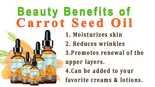 Miniatura 9 de ACEITE DE SEMILLA DE ZANAHORIA 100% Natural Aceite Portador Prensado en Frío. 1 Fl.oz.- 1.0 fl oz. Cuidado de la Piel, Cuerpo, Cabello y Labios.