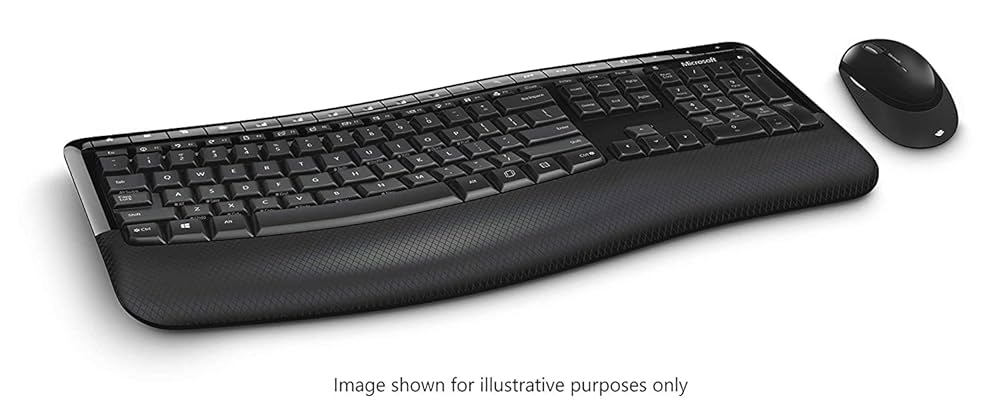 Microsoft Comfort Desktop 5050 ワイヤレスセット Microsoft Wireless Comfort Desktop 5050 - Black. Wireless