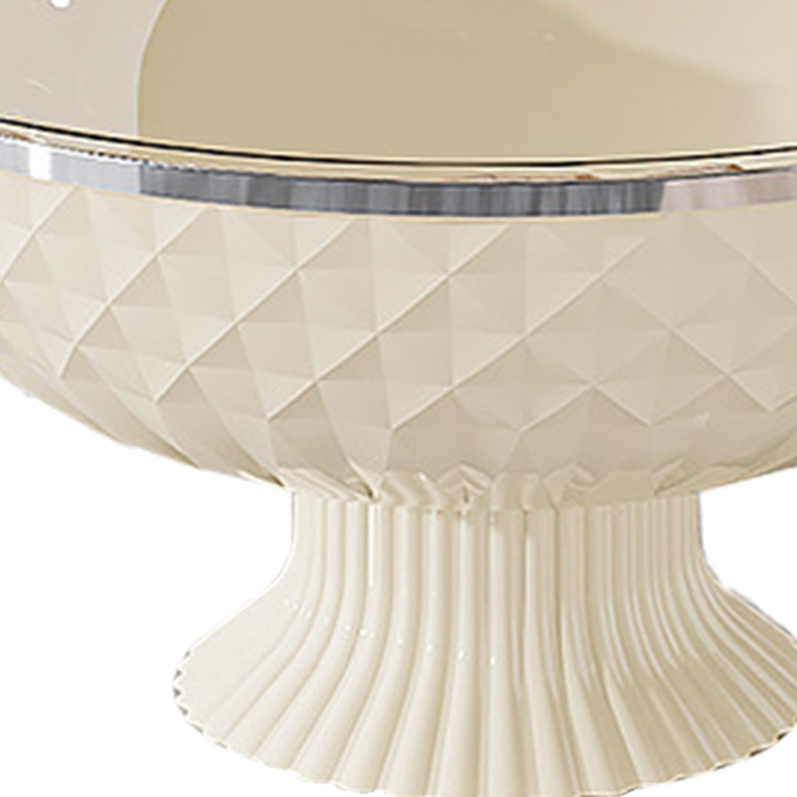 Perfk Obstkorbhalter Mit Deckel - Abnehmbarer Obstständer Für Arbeitsplatte & Party