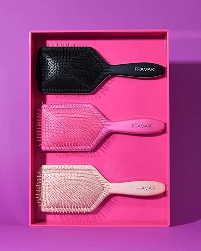 Miniatura 5 de Framar Cepillo desenredante, cepillo de paleta  Elegante cepillo desenredante, no más enredos  Cepillos para el cabello para mujeres, hombres y