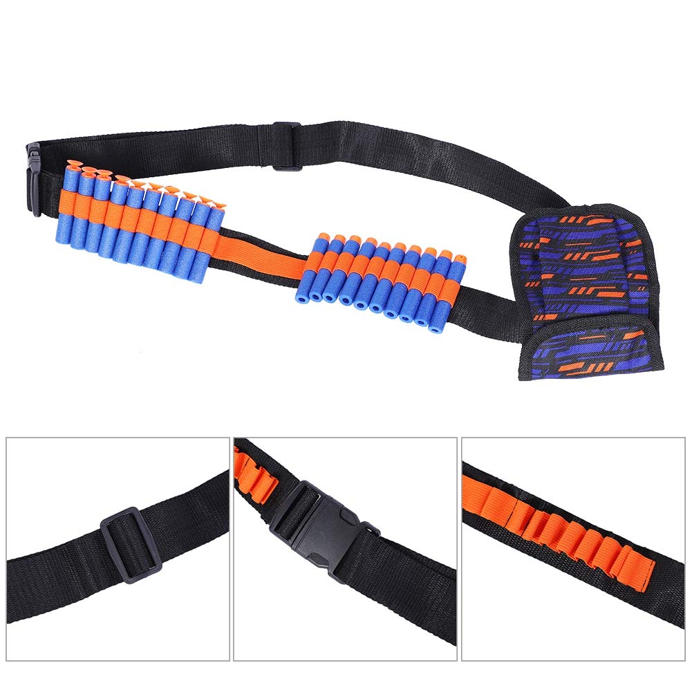 VGEBY Schultergurt, Toy Gun Darts Schultergurt Soft Storage Schulterband mit Bag