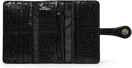 Miniatura 2 de CoFi Mila Trifold Wallet - Handmade Genuine Full Grain Leather - Womens Clutch Wallet - Many Unique Patterns