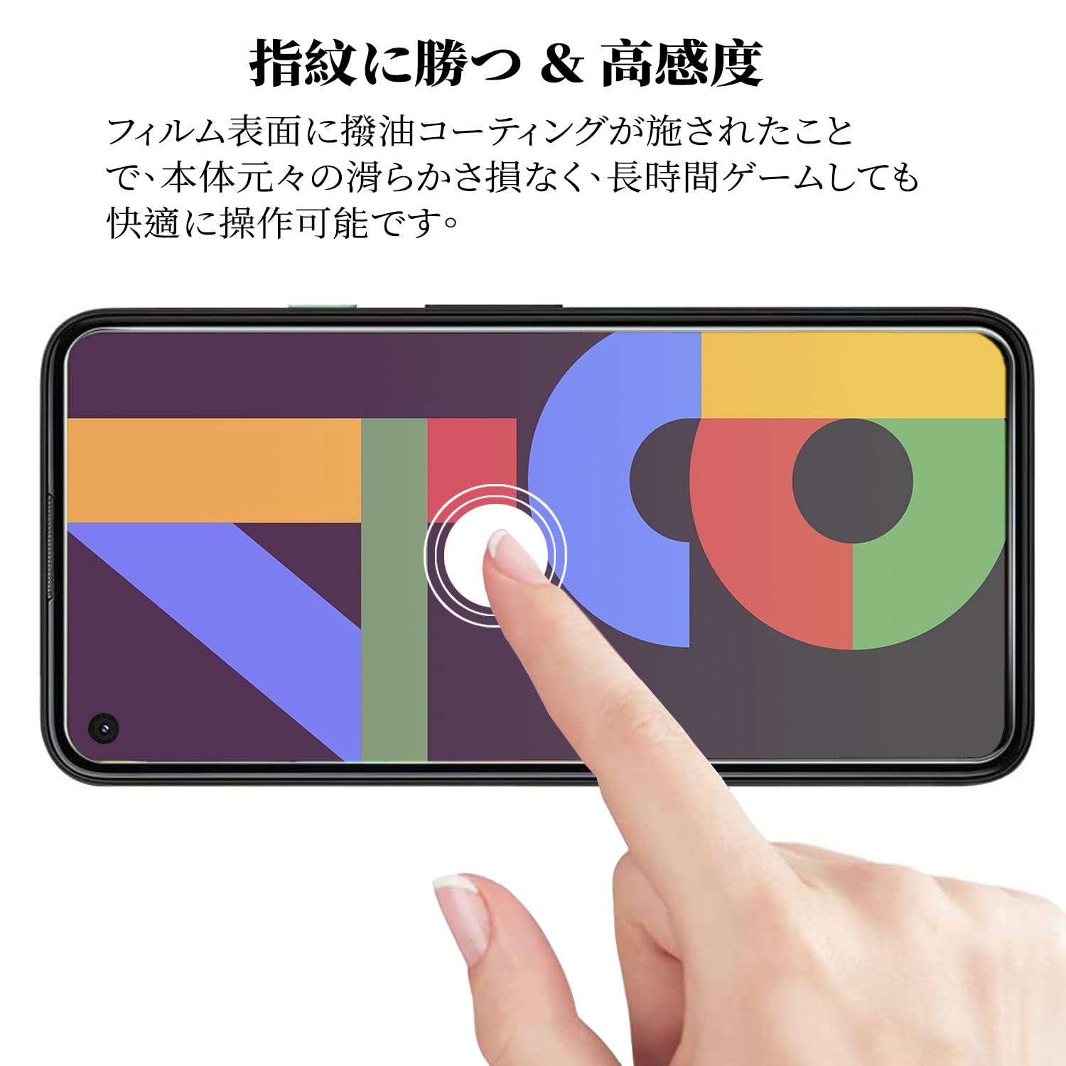Amazon | 【ブルーライトカット】 Google Pixel 4a 用 ガラスフィルム