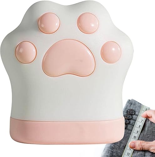 Miniatura 9 de Cinta métrica de pata de gato, cinta métrica de tela, cinta métrica retráctil, cinta suave de doble escala de 59.1 in, cinta métrica redonda para