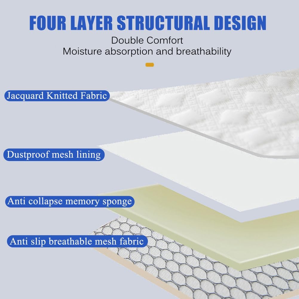 Gray/7cm,90 * 200cm/TWIN, Memory Foam Japanese Futon Mattress Topper Futon Mattress with Removable Dustproof Cover Sleeping Bed Pad Floor Mattress Pad for Home Dormitory Guests Camping