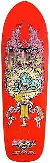Santa Monica Airlines Natas Burrito Breath 9' Red Skateboard Deck