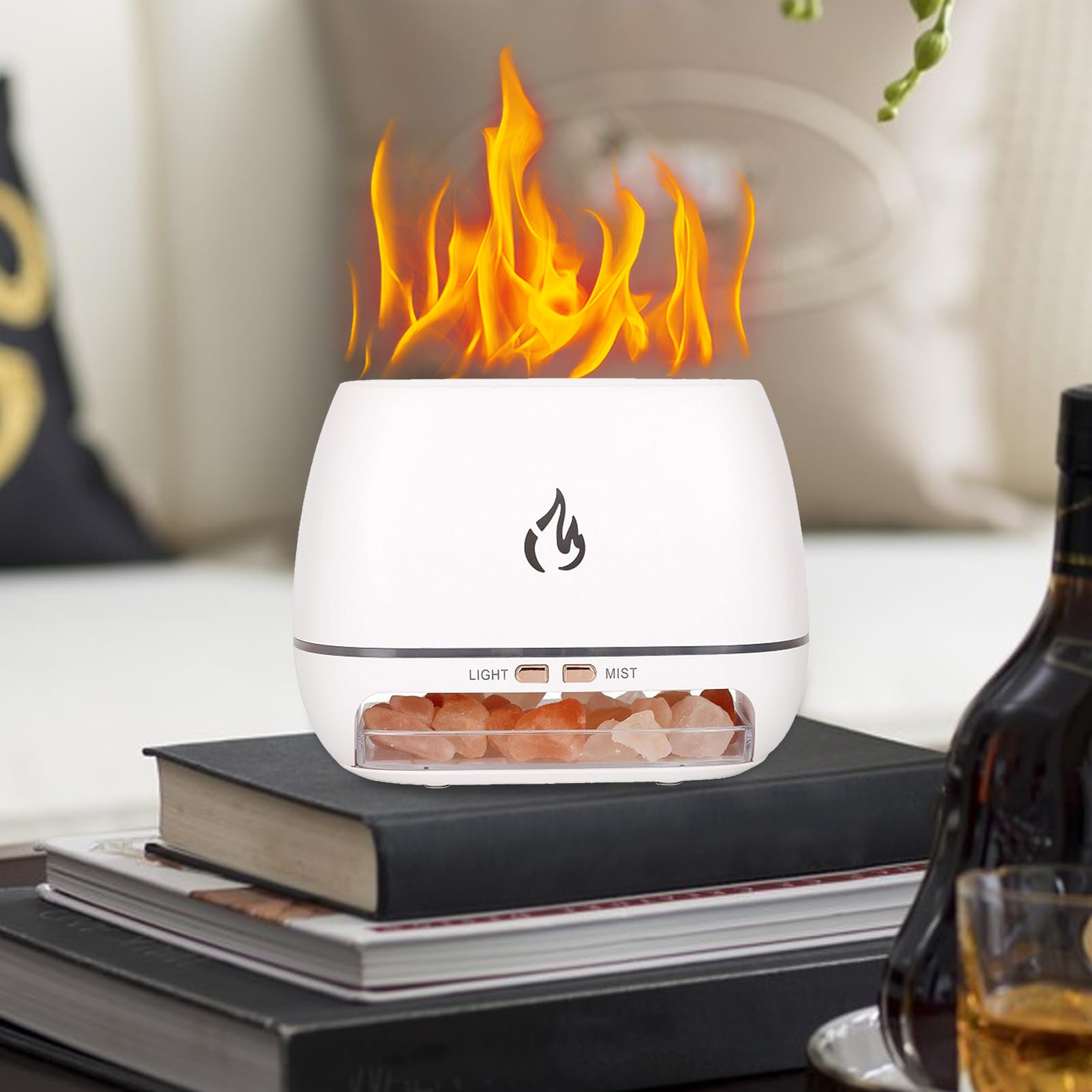 Diffusori Ultrasonici per Casa Olio per aromaterapia, Timer | Diffusore Olio Profumato Home office, Yoga studio, Soggiorno, Studio, Bagno, Spa, Donne, Uomini, Appassionati