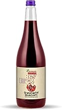 Granar 12 x 1 Litre Pomegranate Direct Juice, 100% Pomegranate Juice from Pomegranate Seeds, Natural Cloudy, Unfiltered