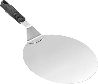 LHKJ Pelle à Pizza Ronde, Outils de Cuisson, Anti-Dérapan, Cuisson au Pizza Stone Oven & Grill