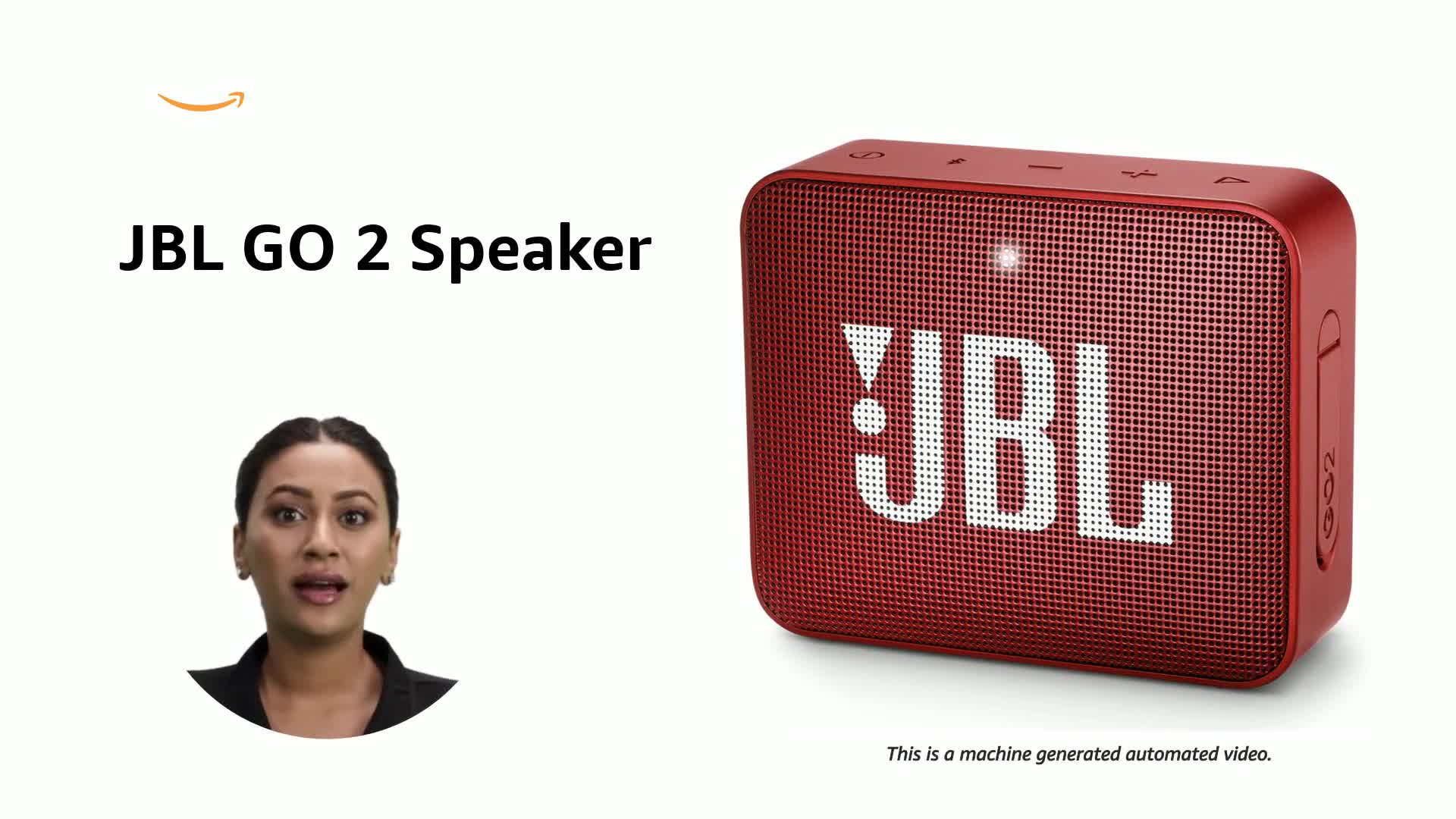 JBL GO 2 Portable Bluetooth Waterproof Speaker (Red) : Amazon.in