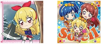 Bandai Form Aikatsu! Seal Wafers Wafers Baked Sweets Candy Toy Box Sold / Set of 20