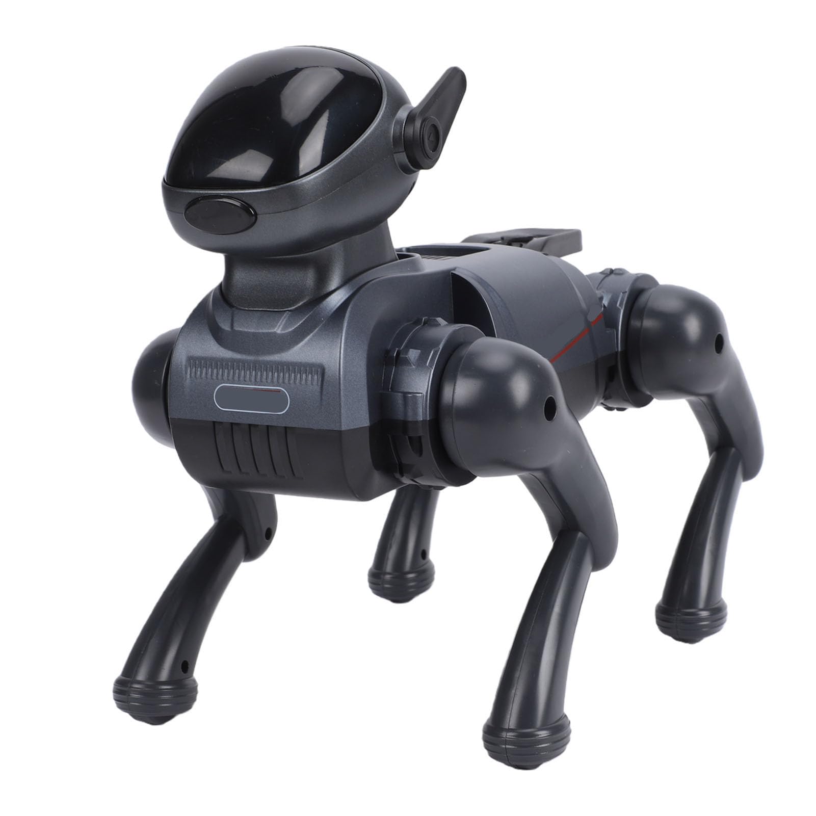 Keenso Perro Robot Inteligente, Juguete Interactivo con Comando de Voz con Control Remoto de 2,4 G, Movimientos Programables, Compañero Juguetón para Cantar y Bailar para Cumpleaños