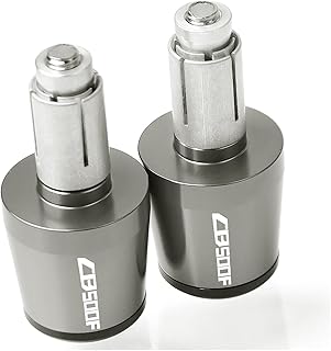 Plugues de guidão de motocicleta Acessórios Da Motocicleta Punhos Do Guidão Extremidade Da Barra De Mão 7/8 "22mm Tampa De Mão Para HONDA CB500F CB500F CB500F 2013-2018 2017 2016 2015 Tampas de guidão