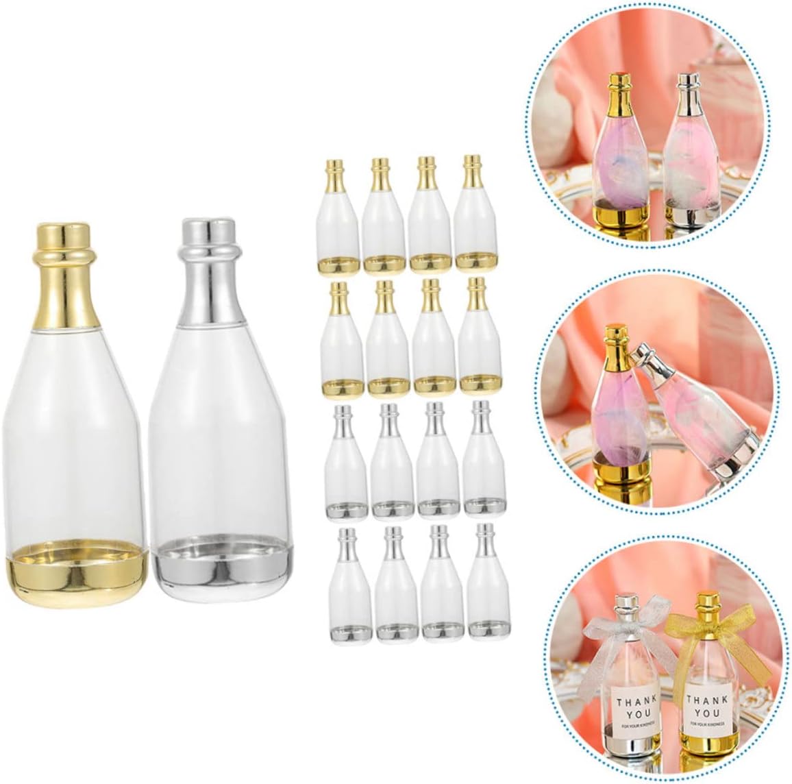 Mini Candy Box 20pcs Bottle Candy Boxes for Wedding Birthday Anniversary Party