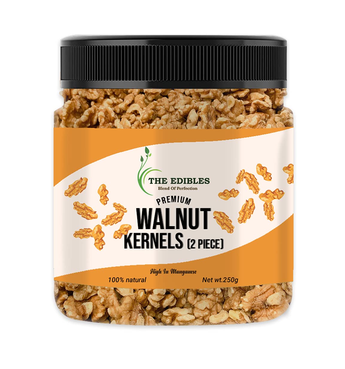 THE EDIBLES Walnuts Without Shell 2 Piece Kernels 250g Akhrot giri without shell 2 Piece Dry Fruit [Jar Pack] (B09CQB1PVM) Amazon Price History, Amazon Price Tracker