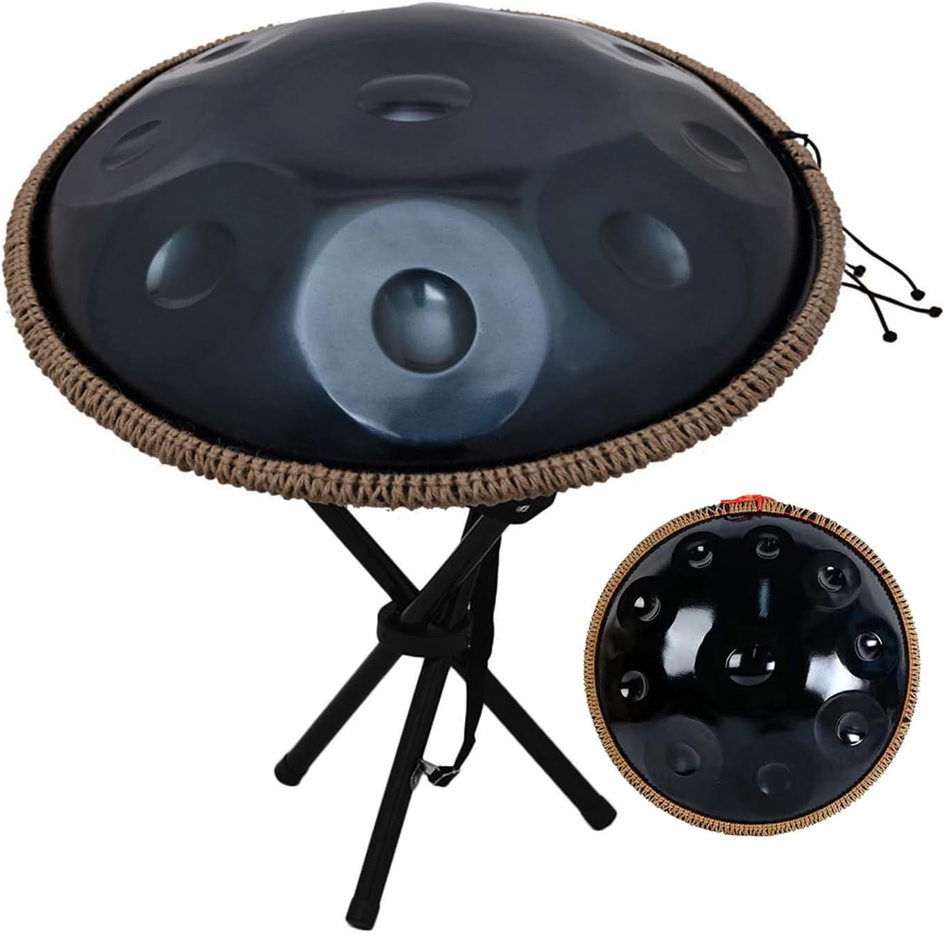 ミニハンドパンドラム 18インチ 9音 Gマイナーハンドドラムセット