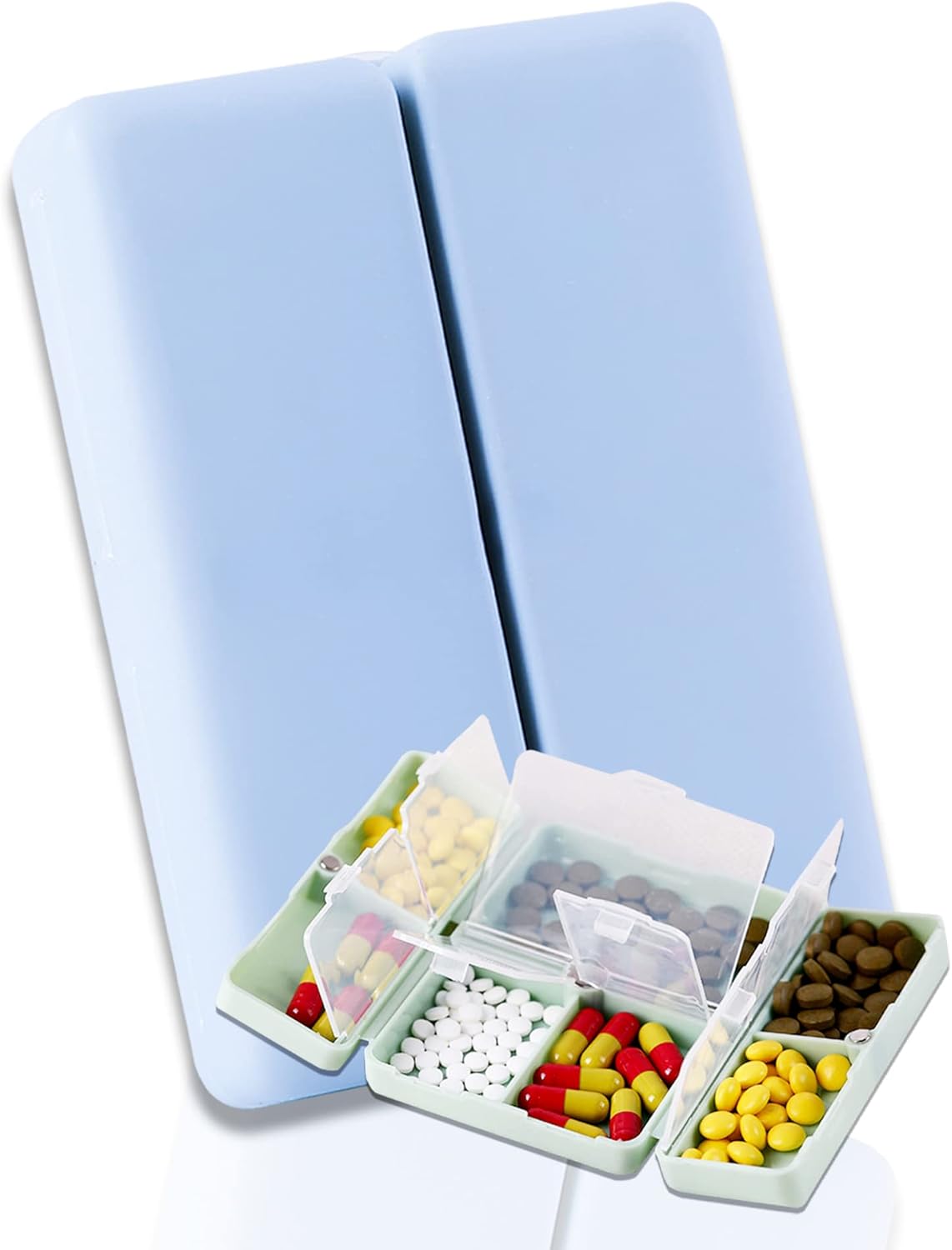 Small pill box,Cute Pill Boxtravel pill organizer, medicine organizer